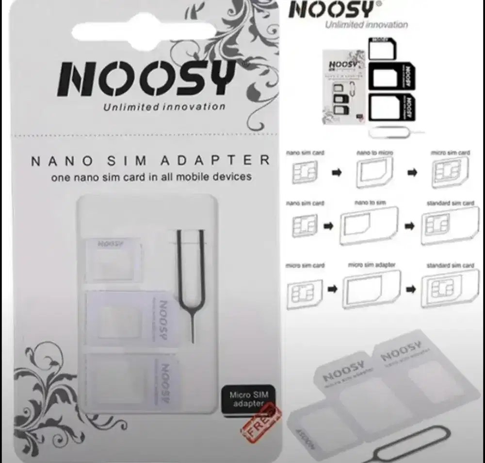 Adapter sim card noosy 4in1