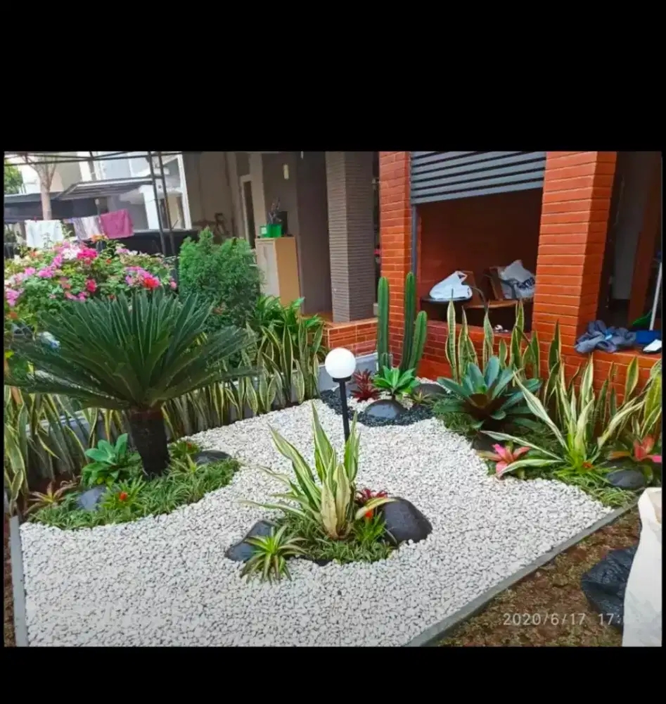 Ide taman minimalis pasang taman rumah tukang taman