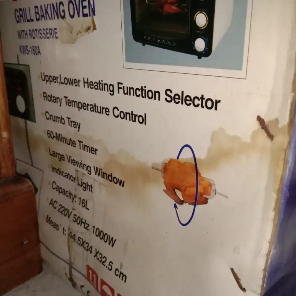 DIJUAL PEMANGGANGAN GRILL BAKING OVEN