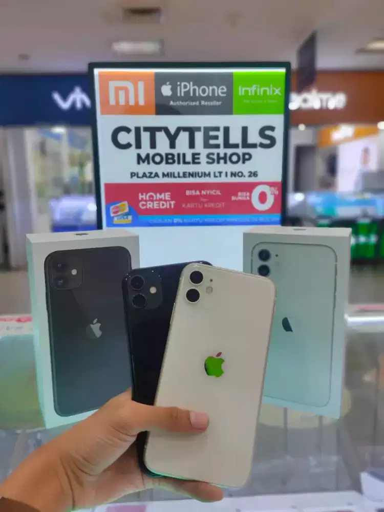 iPhone 11 64GB White Second Ex Internasional