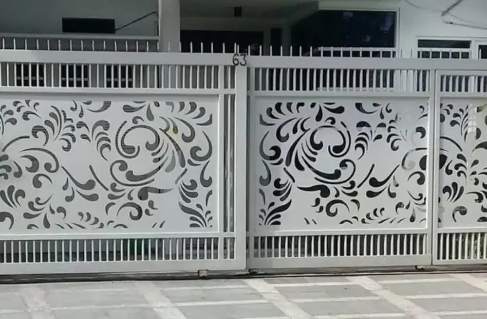 Pagar besi cutting laser