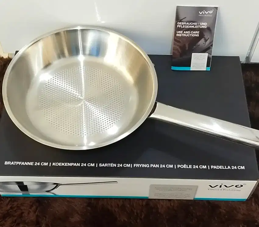 DIJUAL VIVO Frying Pan 24 cm, stainless steel