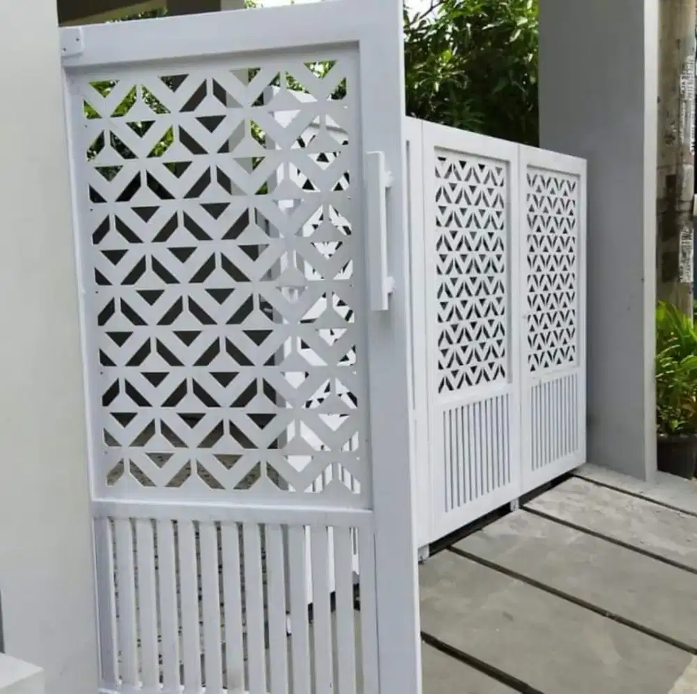 Pagar Geser Laser Cuting