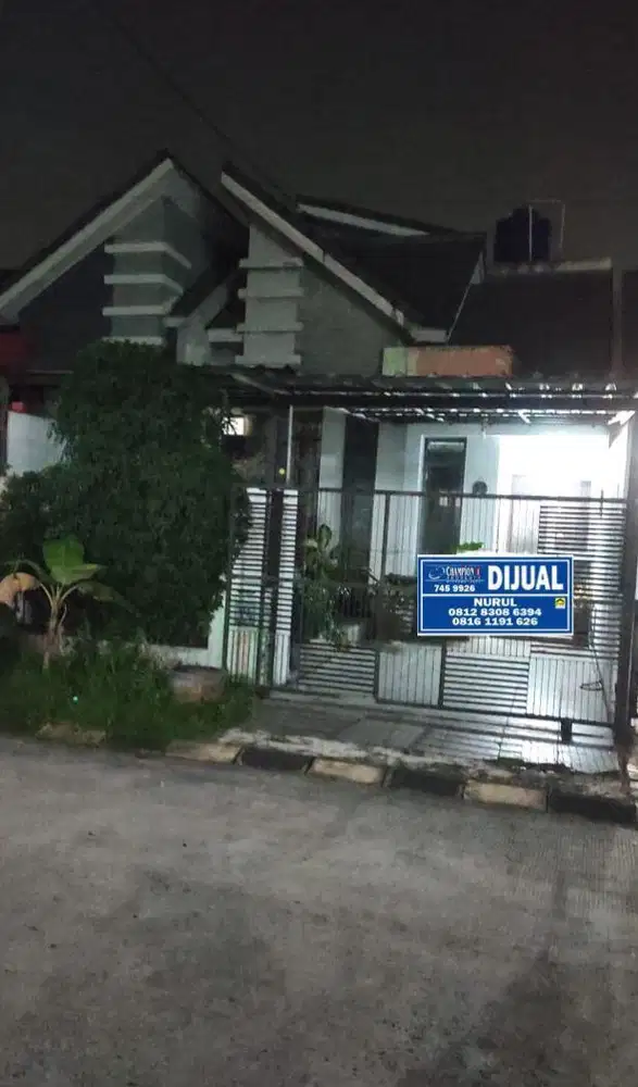 Dijual Rumah 1.5 Lantai Di Cendana Residence Pamulang
