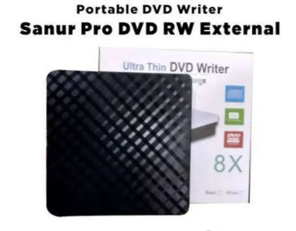 Dvd Rw External Sanur Pro Slim portable Writer