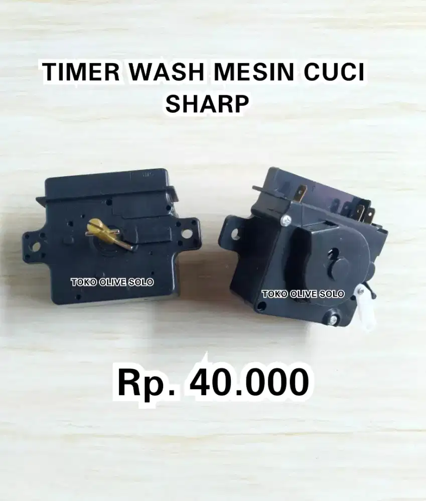 Timer Wash Mesin Cuci Sharp (Tidak Cod Khusus ambil Ke Lokasi)