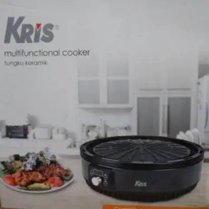 KRIS MULTIFUNCTIONAL COOKER PANGGANGAN BBQ ELEKTRIK YI-20T58C-2000w