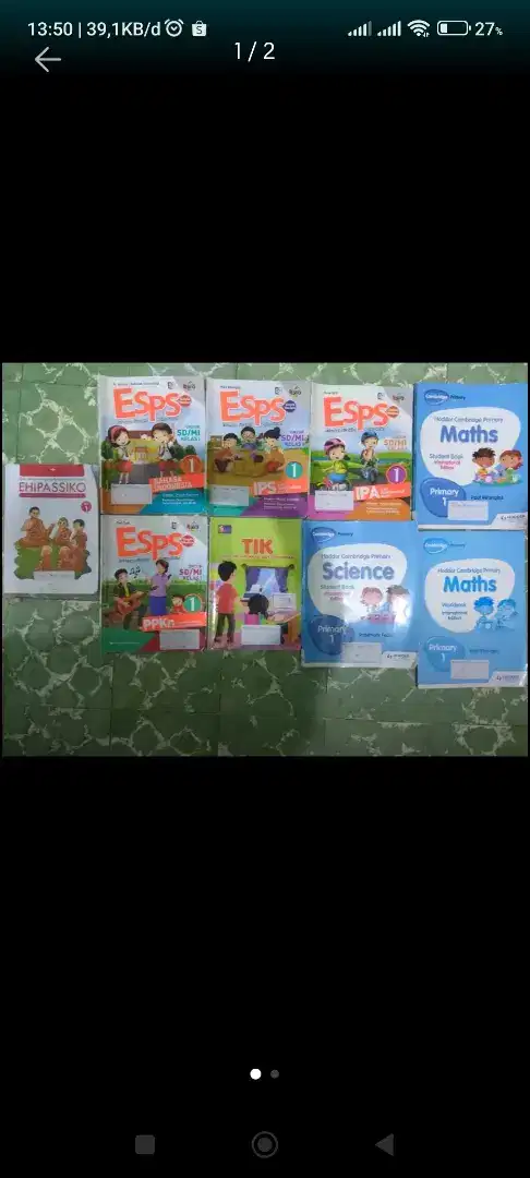 Buku kelas 1 sd