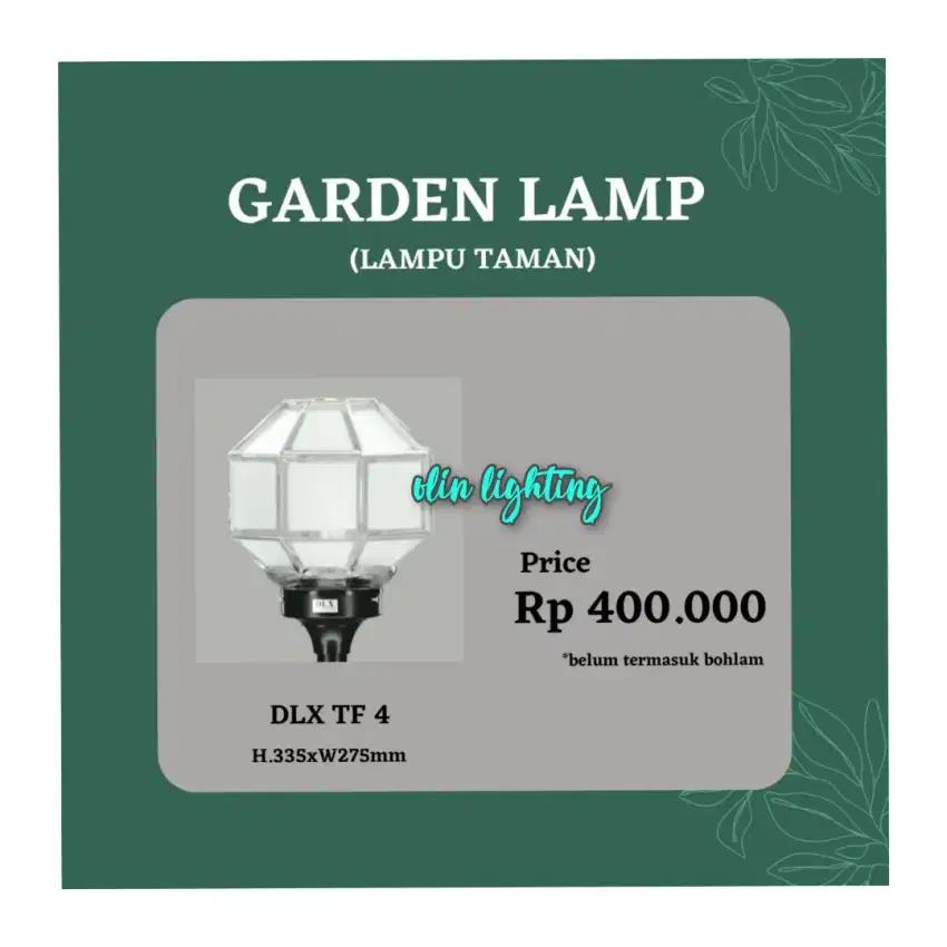 lampu taman outdoor