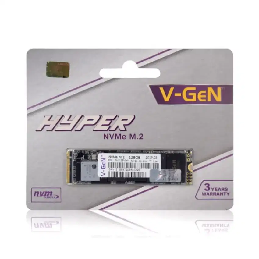 SSD M2 Nvme V-Gen Hyper 128GB baru garansi resmi vgen m.2 128 GB