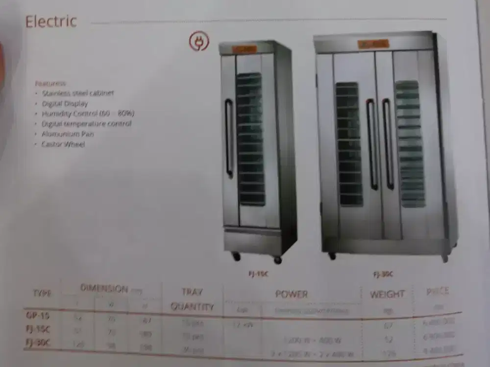 Proofer Getra Electric Proofing Cabinet Stainless