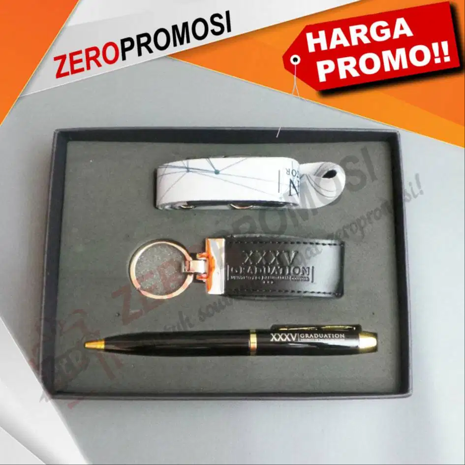 Souvenir Kantor Giftset Custom 3in1 306