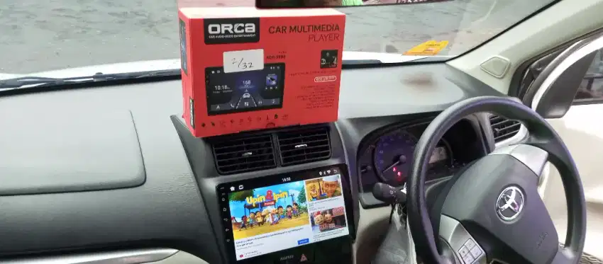 Pemasangan head unit android orca 9 inci di all new Avanza