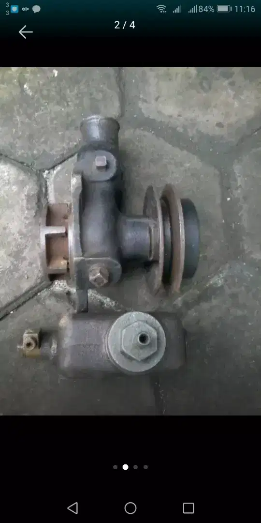 Water pump master rem original copotan jeep willys