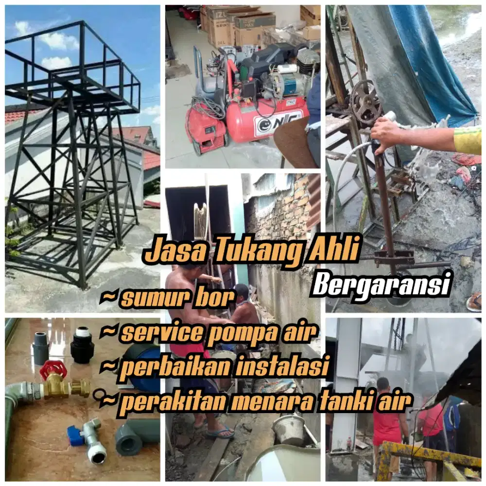 Jasa service sumur bor