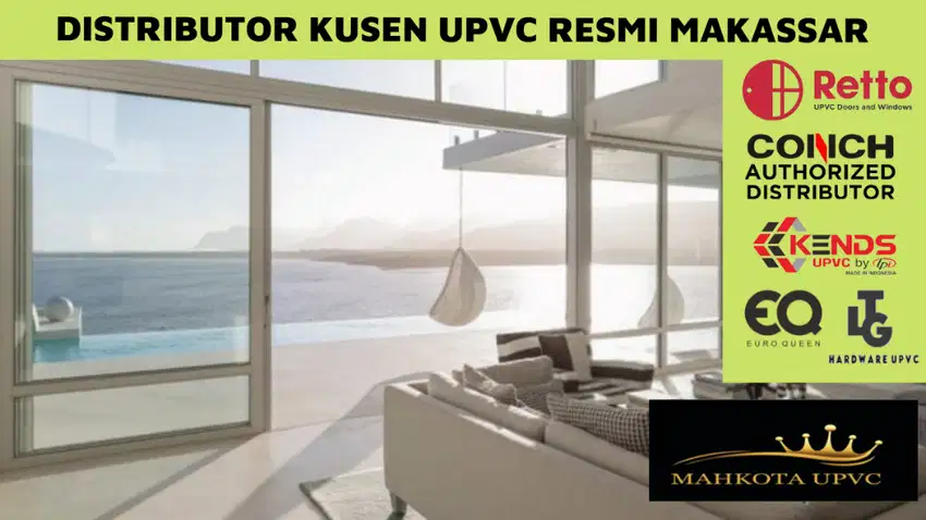 harga kusen pintu jendela upvc Makassar