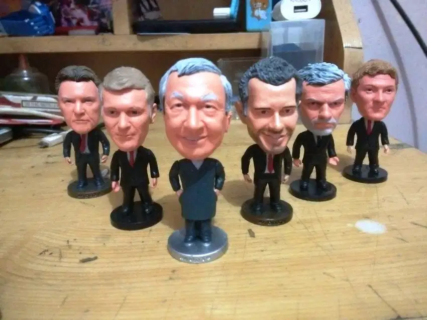 Manchester United Manager Figures Set 6pc