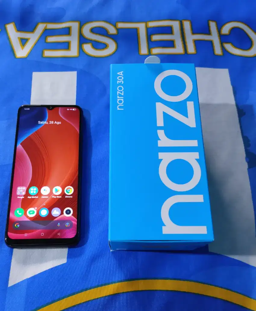 Realme Narzo 30A.FullSet Mulus