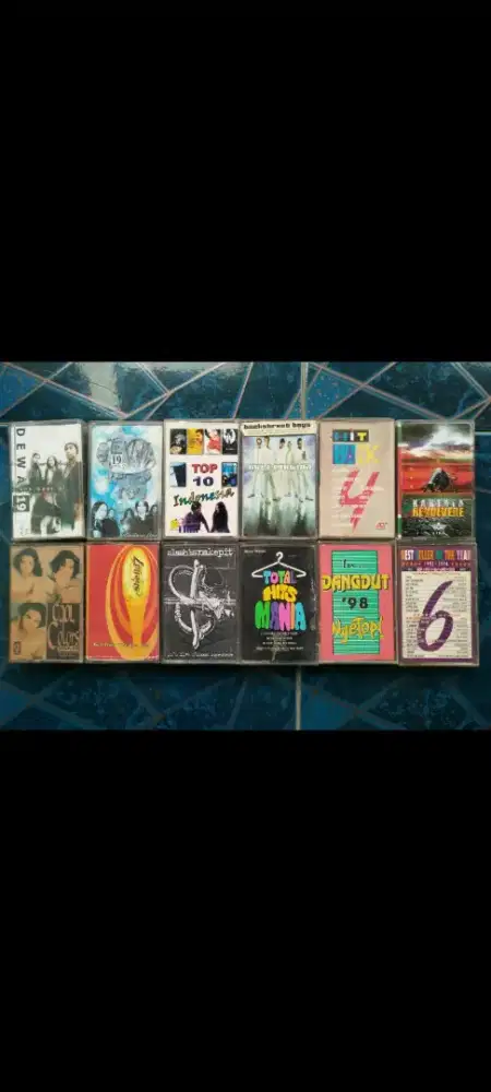 Borongan Kaset Rock, Pop & Barat