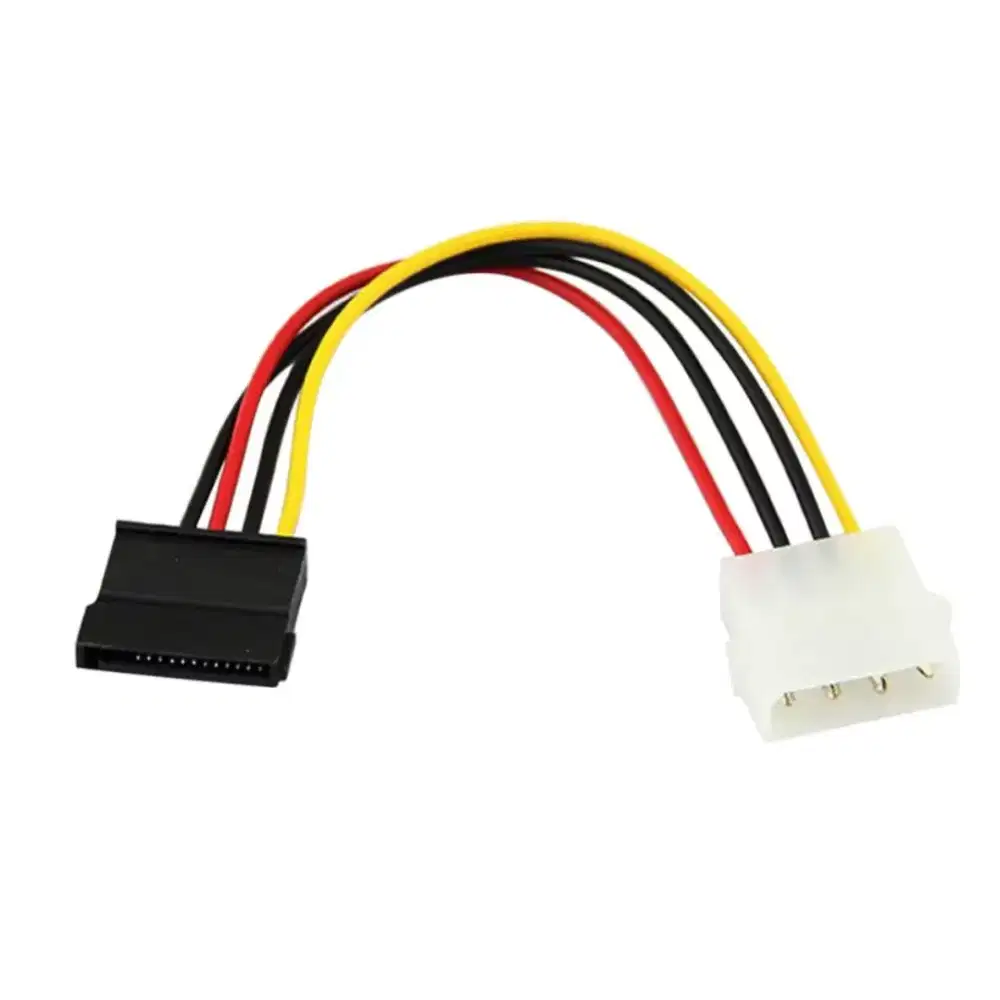 Kabel Power SATA Harddisk HDD Komputer Converter MOLEX to SATA Power