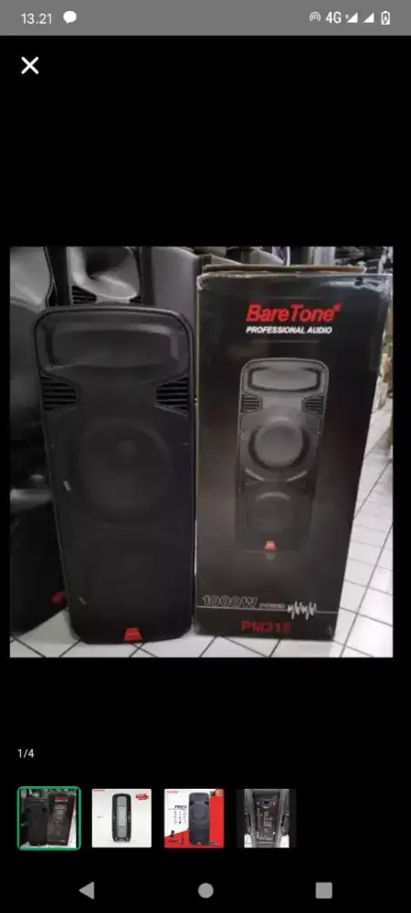 Portable baretone PM 215,original,speaker meeting wireles