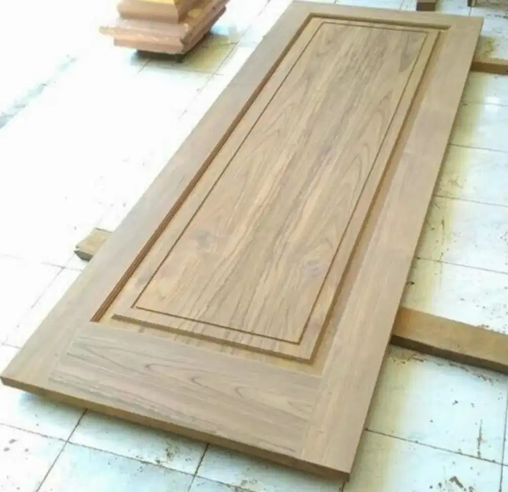 Pintu kusen jati kamper mahoni