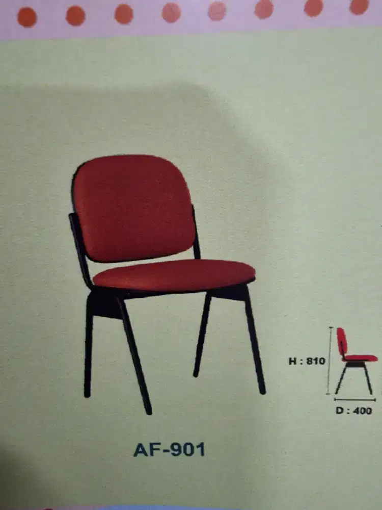 Kursi kantor type Af901