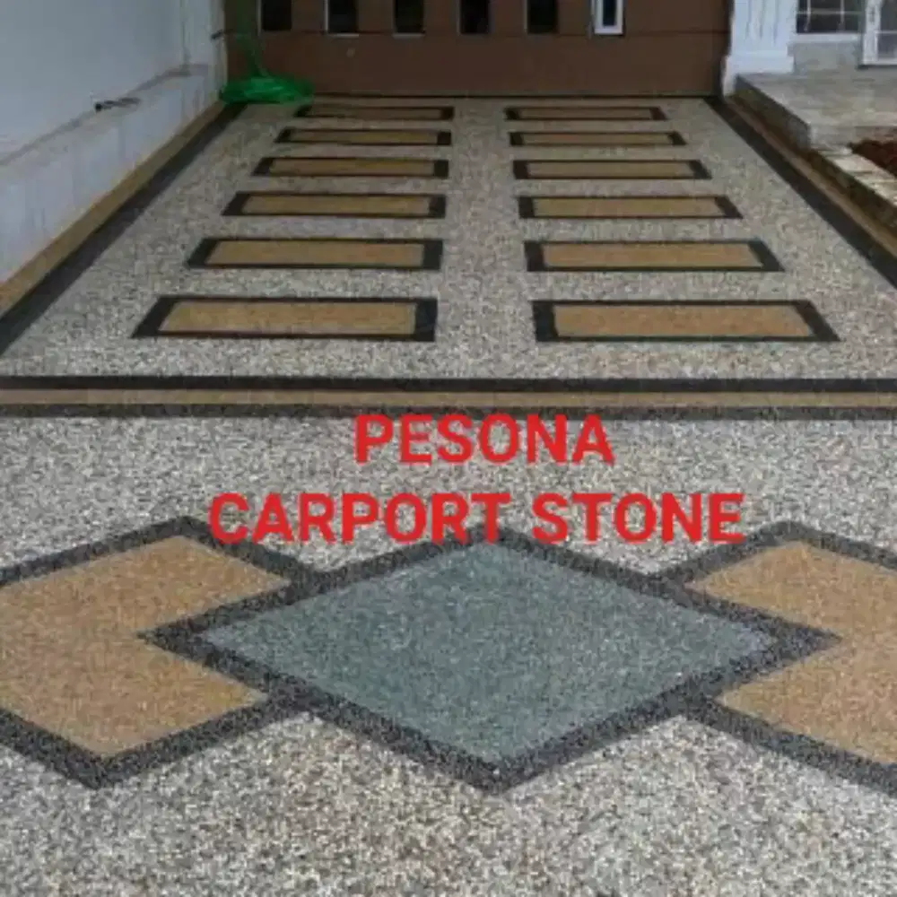 Batu sikat garasi rumah