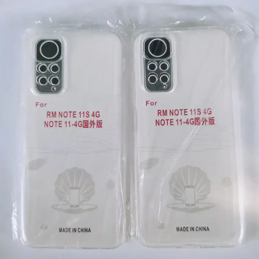 CLEAR CASE XIAOMI REDMI NOTE 11 TRANSPARAN SILIKON  BENING SOFTCASE