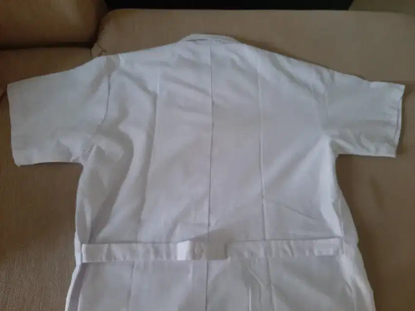 Baju lab jas lab laboratorium ukuran besar XXL