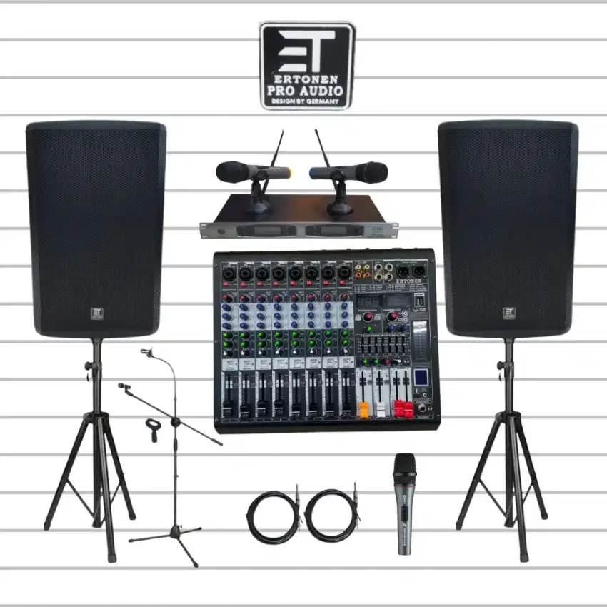 Paket Sound System Live Music Full Ertonen High Quality Siap Pakai