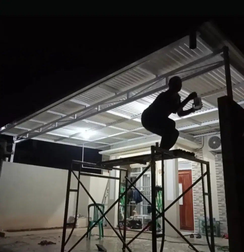 Canopy, pagar, teralis jendela, teralis pintu