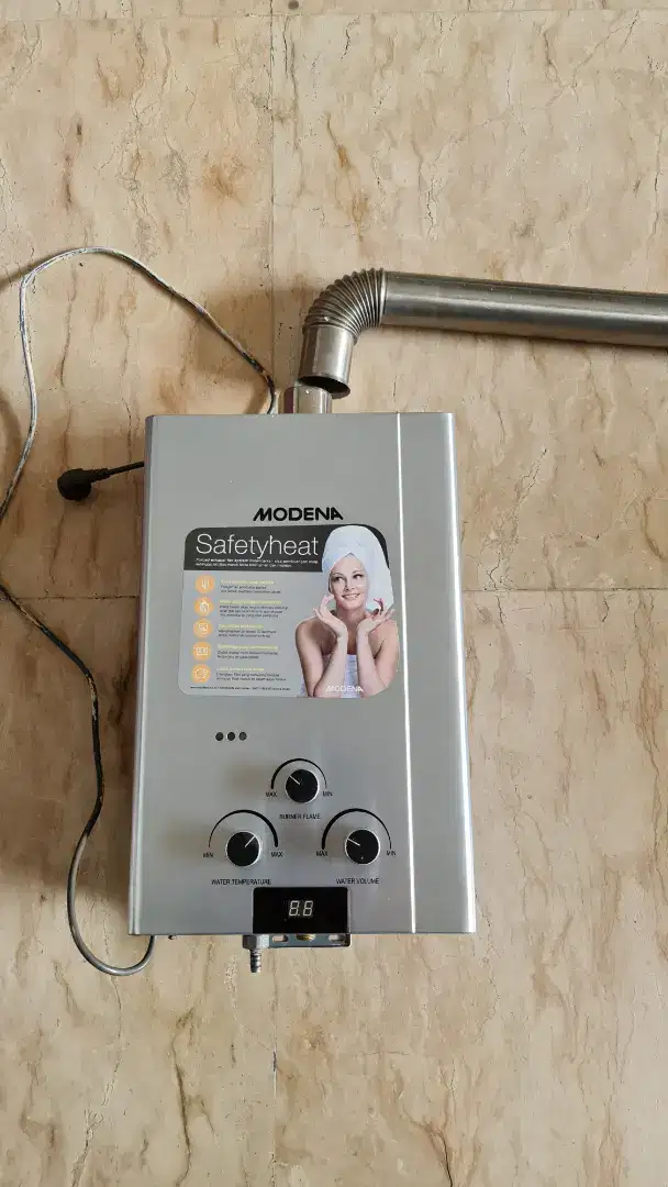 Modena water heater gas 10 liter