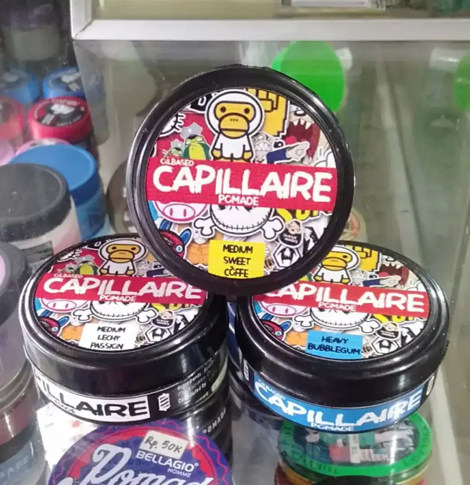 pomade capillaire oil based