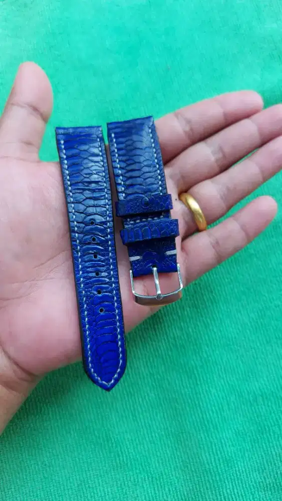 Strap Kulit Asli Jam Tangan lug 22mm