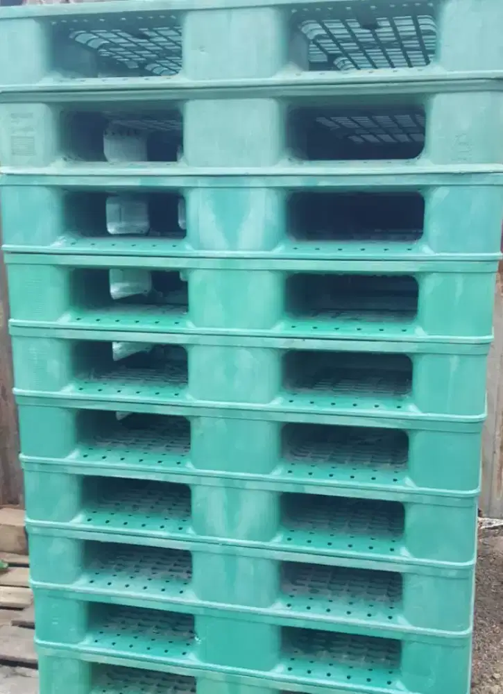 Palet plastik bekas murah berkoa litas