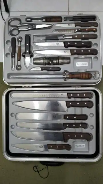 Pisau Set Victorinox Rosewood Made in Swiss RARE Lain lain