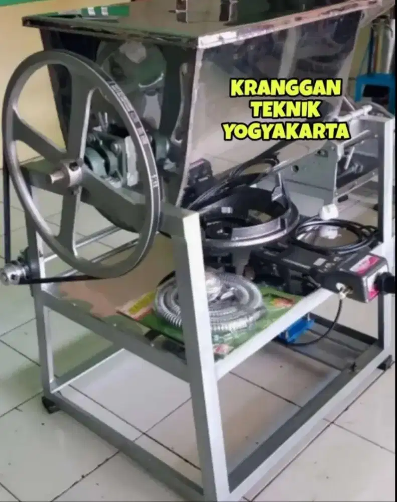 (KRANGGAN TEKNIK)mesin pembuat pengaduk bakpia pemasak kumbu bakpia