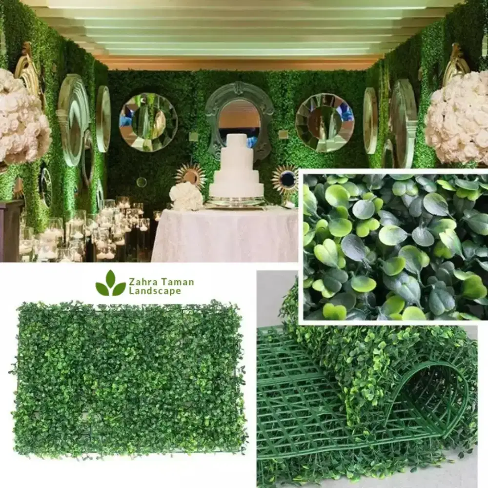 Daun Dolar Sintetis 10pcs Ukuran 40x60 Untuk Dekorasi Dinding