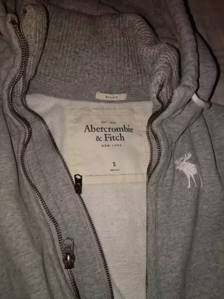Abercrombie Double Zipper Tebaal, AutoCakepz