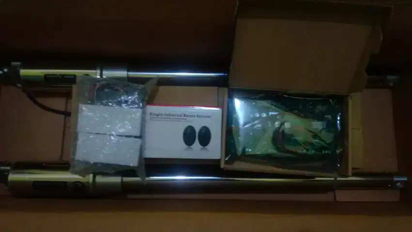 Mesin pagar rumah 2 daun