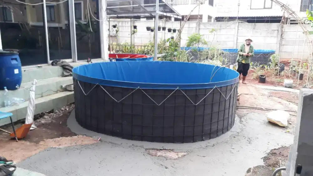 Kolam Terpal Bundar Murah Berkualitas