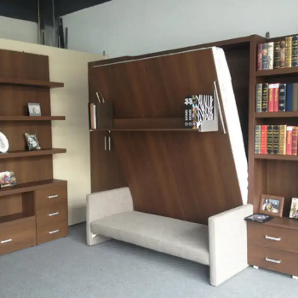 Tempat tidur walbbed/lipat Multi fungsi