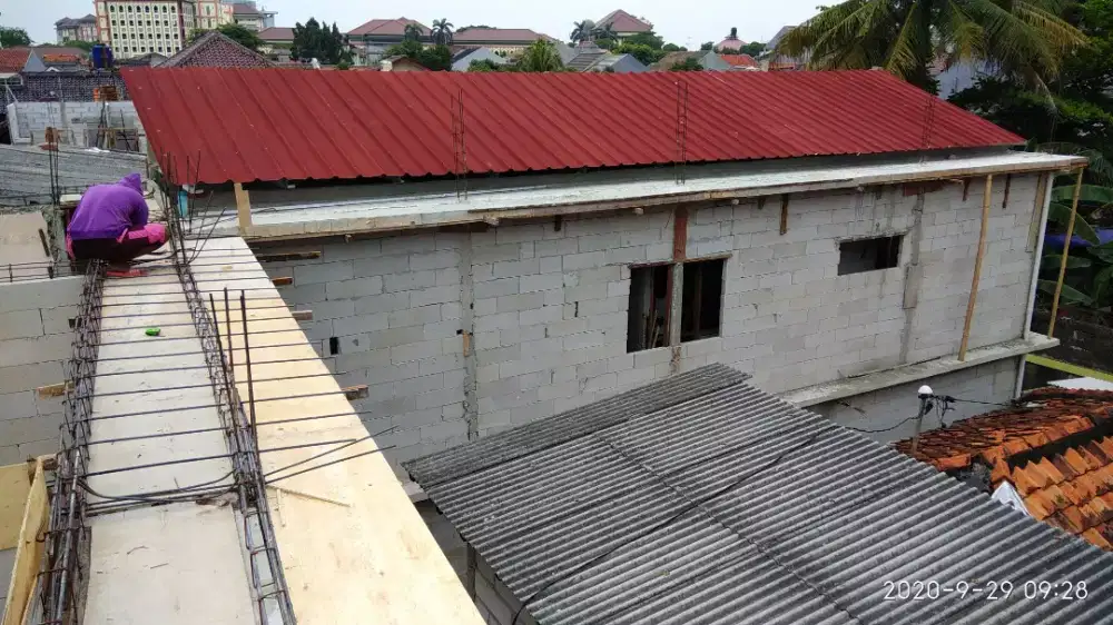 Atap Baja Ringan dan Spandek Pasir bongkar pasang