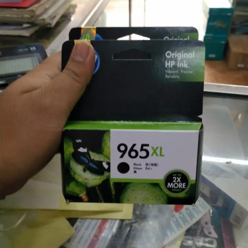 Di beli tinta cartridge hp 965xl black color new original