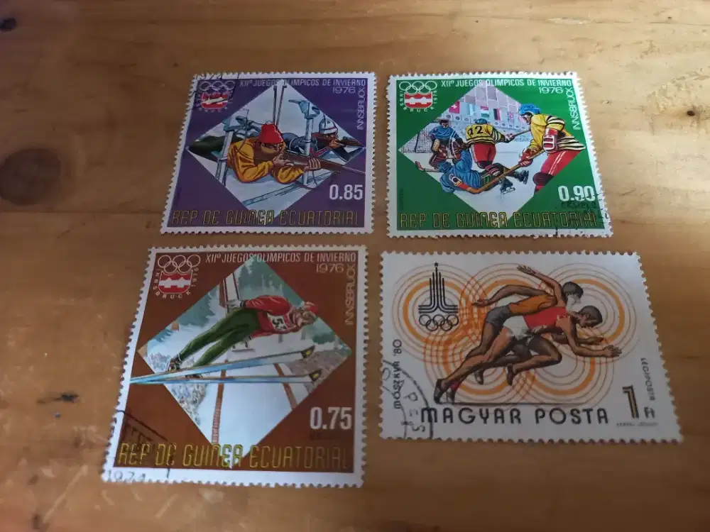 Perangko Magyar Posta Olympiade 1976