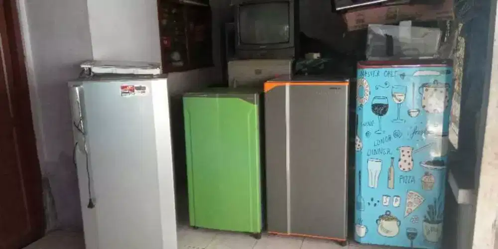Nampung bekas kulkas