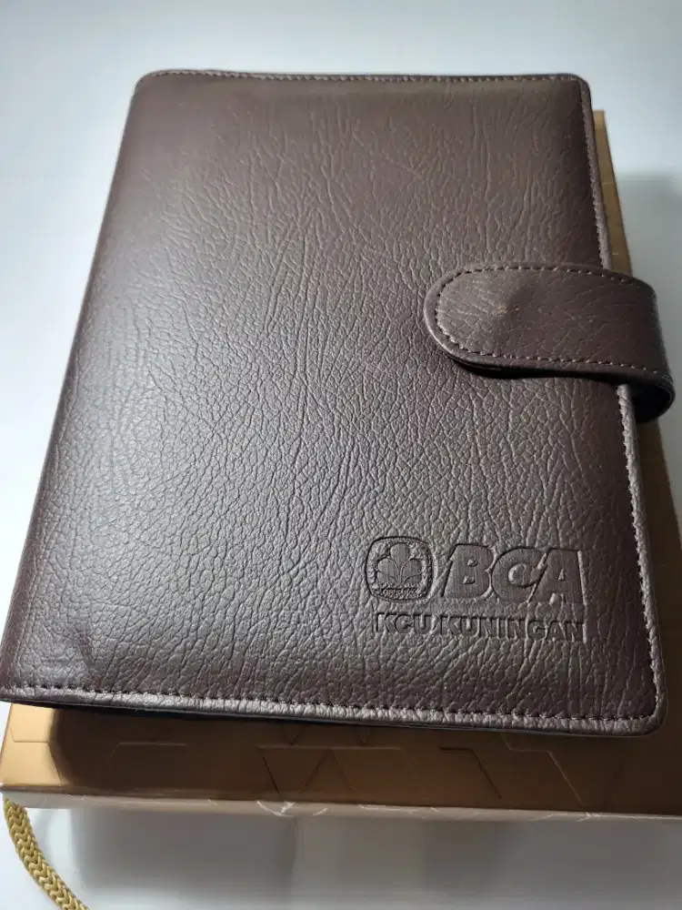 Buku diari agenda note book organizer brown