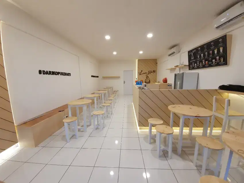 RESEP KOPI, interior, Perlengkapan bekas coffeeshop kopi lain hati