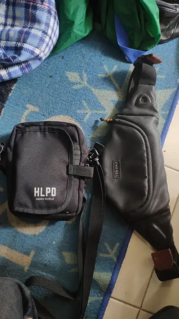 Waistbag Choral dan Slingbag Helipad